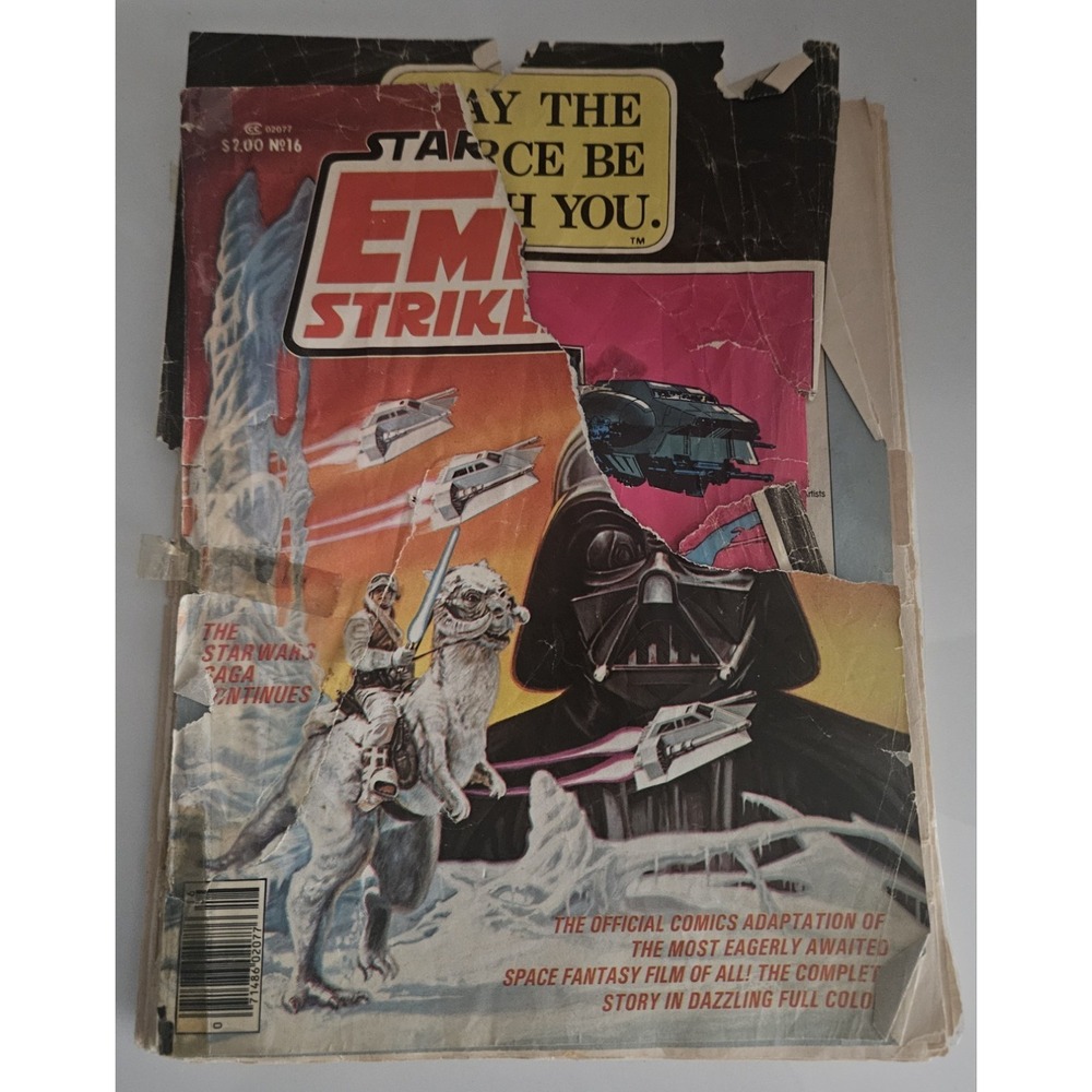 Marvel Comics 1980 Super Special Magazine Star Wars Empire Strikes Back